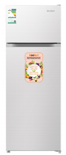 ثلاجة كولين سعة الثلاجة 6 قدم سعة المجمد 1.4 قدم ابيض (Defrost) 811.102.001