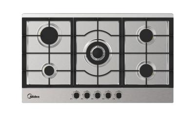 سطح بلت ان غاز ميديا 5 عيون 90 سم استيل 90SQ005