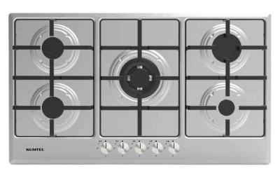 سطح بلت ان غاز كومتيل 5 عيون 90 سم استيل (تركي) M9-50BTF