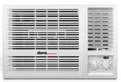 مكيف هواء دورا نافذة، سعة التبريد 18000 وحدة حرارية بريطانية (أنيق) DEA20K24R