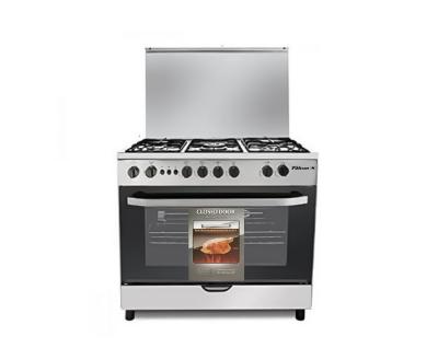 فرن غاز فالكون60 × 90 سلفر وش استيل امان 12412