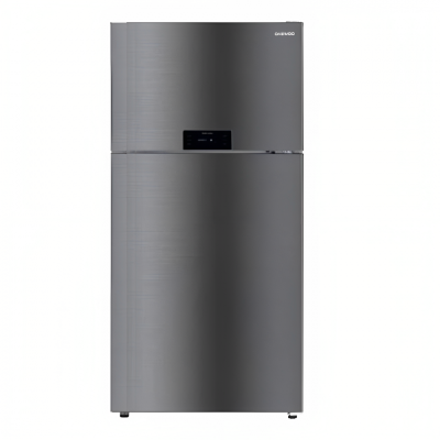 ثلاجة دايو سعة الثلاجة 14.1 قدم سعة المجمد 5.7 قدم سلفر غامق FN-G717NTIBD