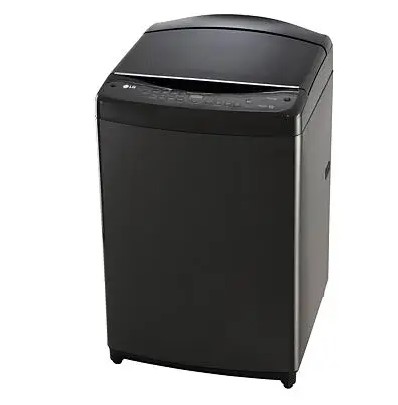 غساله اتوماتيك فتحه علويه ال جى 19 كيلو اسود بلاتينى WTV19HHP