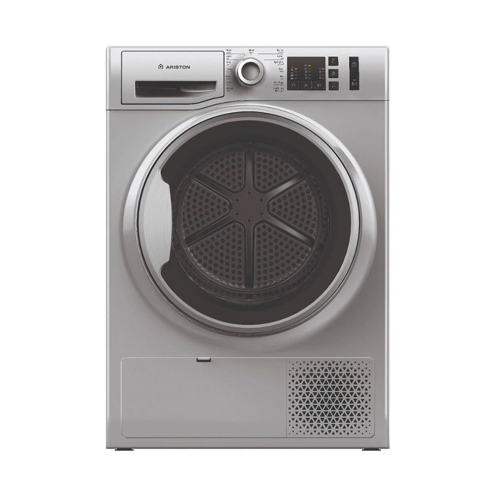 اريستون نشافة تعبئه امامية 8 كيلو، 15 برنامج مع مكثف، فضى, NTSCM108BS60HZ