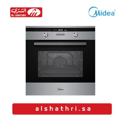 ميديا فرن كهرباء بلت ان 60 سم, 70 لتر, 9 وظائف, مؤقت ديناميكي مع مروحه, استيل - 65DAE40139